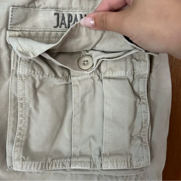 Japan Rags Vintage Y2K Cargo Pants Baggy Skater Utility Grunge - Picture 4 of 14